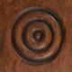 Vintage Brutalist low oak Stool, Belgium 1960s
