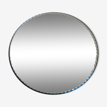 Round table mirror beveled  28x28cm