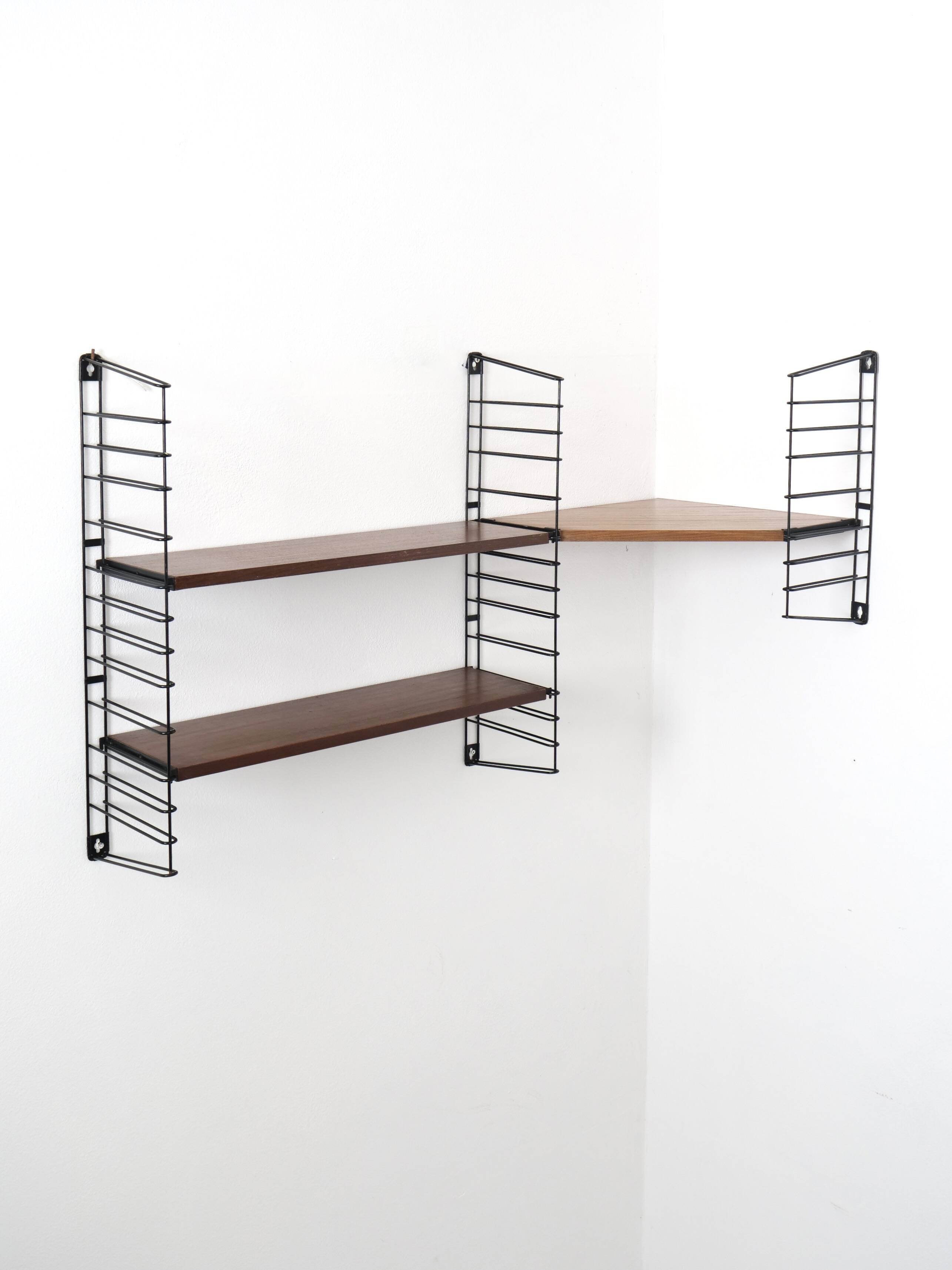 tomado teak wall shelf