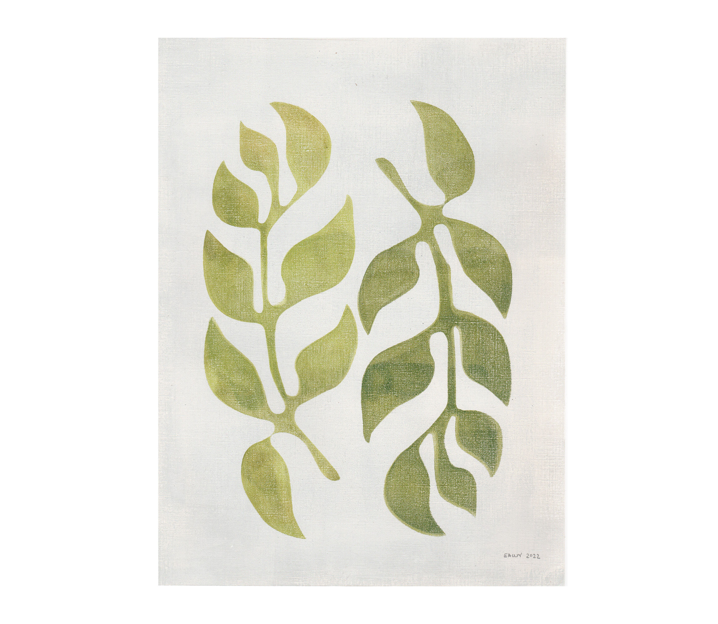 Painting 30x40cm • illustration M751 • signed eawy