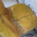 4 chairs Rinaldi "Sabrina" yellow leather