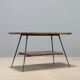 Vintage coffee table in laminated wood, design, Italy, 1960s