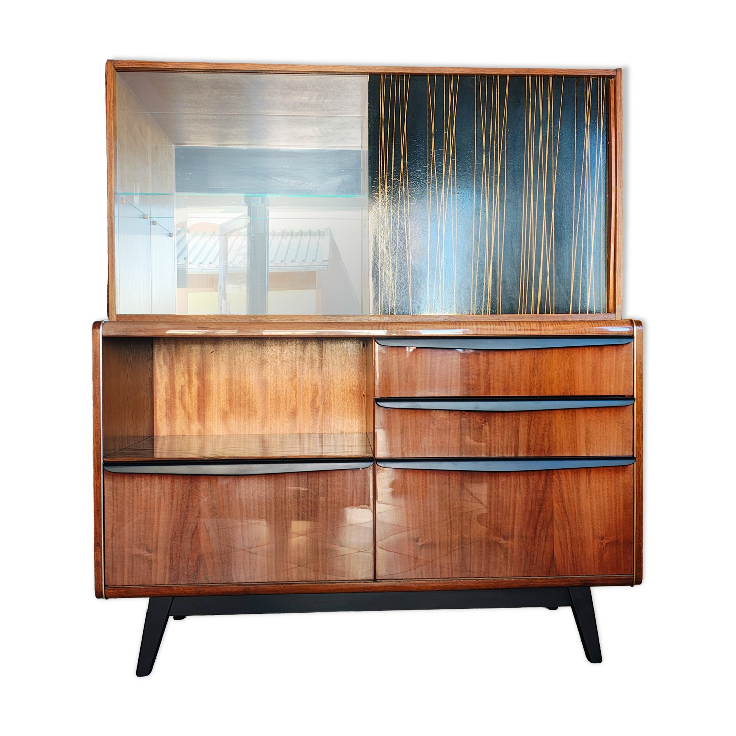 Czechoslovakian Cabinet by B. Landsman for Jitona, 1960s