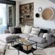 Reversible rug - hand-woven recycled cotton - 170 x 240 cm
