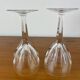 12 crystal wine glasses Lorraine Lemberg Bristol size
