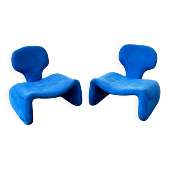 Paire de fauteuils Djinn par Olivier Mourgue