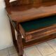 Mahogany console