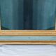 Small Showcase in Painted and Gilded Wood, Louis XV Style – Early 19th Century