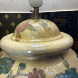 Charolles earthenware lamp