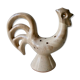 Flower base ceramic rooster, signed Dieulefit Caves, height 32 cm