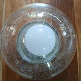 Designer ceiling light in bubble glass