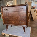 Vintage dresser compass feet