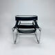 Fauteuil Wassily B3 par Marcel Breuer, années 1980