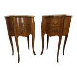 Pair of Louis XV bedside tables