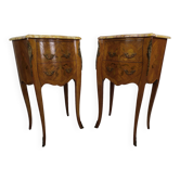 Pair of Louis XV bedside tables