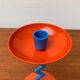 Postmodern Metal Candle Holder