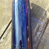 Vintage decorated glass bottle