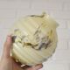 Art Deco redesign pendant lamp  / marbled glass antique hanging lamp