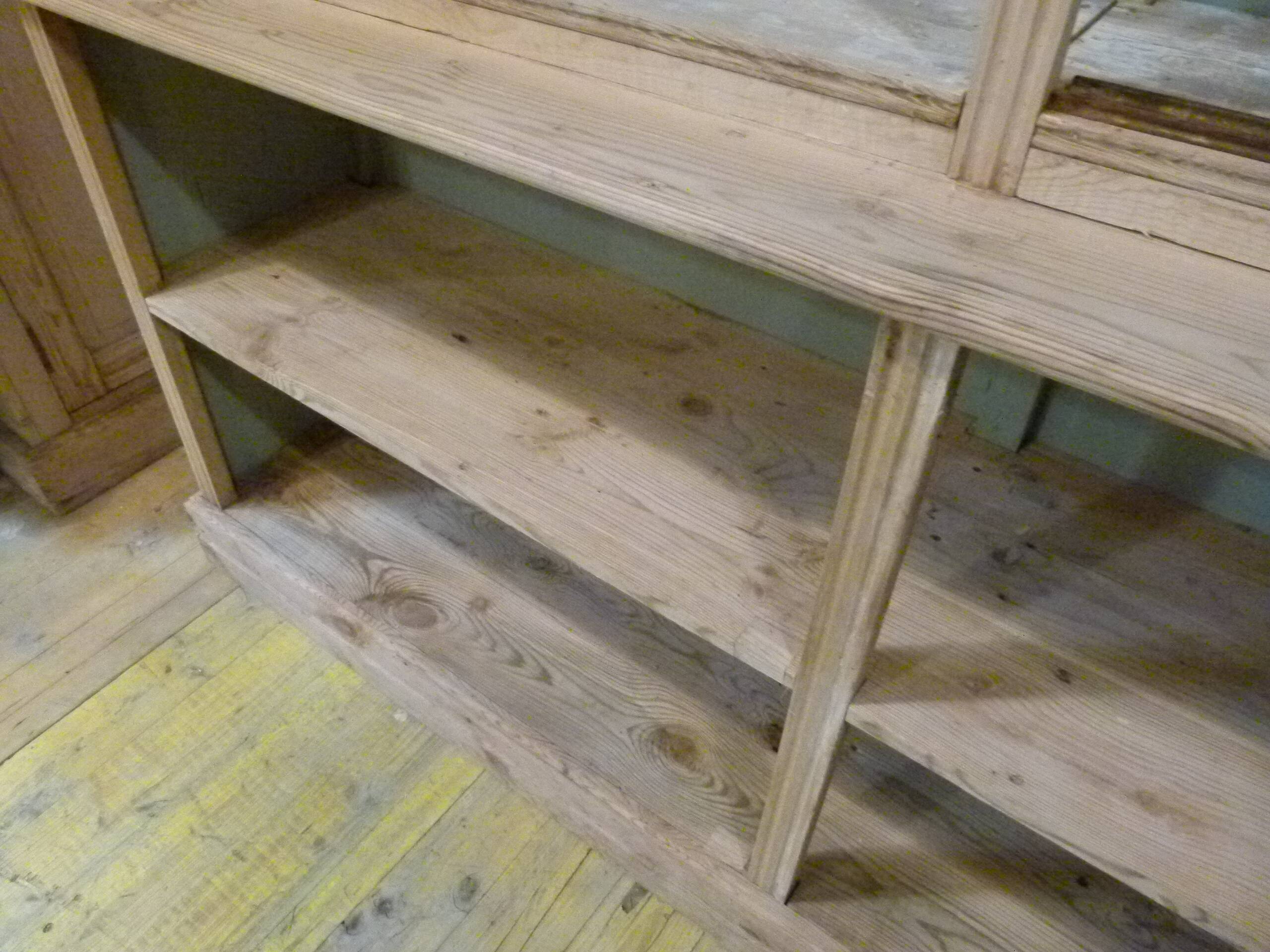 20th century solid wood bookcase