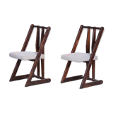 Paire de fauteuils Avant Gard fabriqué dans les années 1940 en Tchéquie. Original, non restauré.