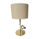 Sergio Bernardi Milano brass design lamp