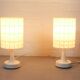 Elegant mid-century modern lamp set, Erco 1970s