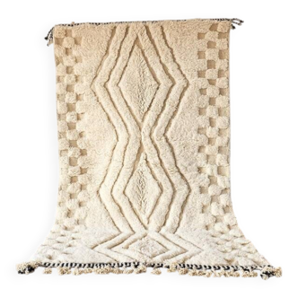Pure natural wool rug, size 150 x 260 cm