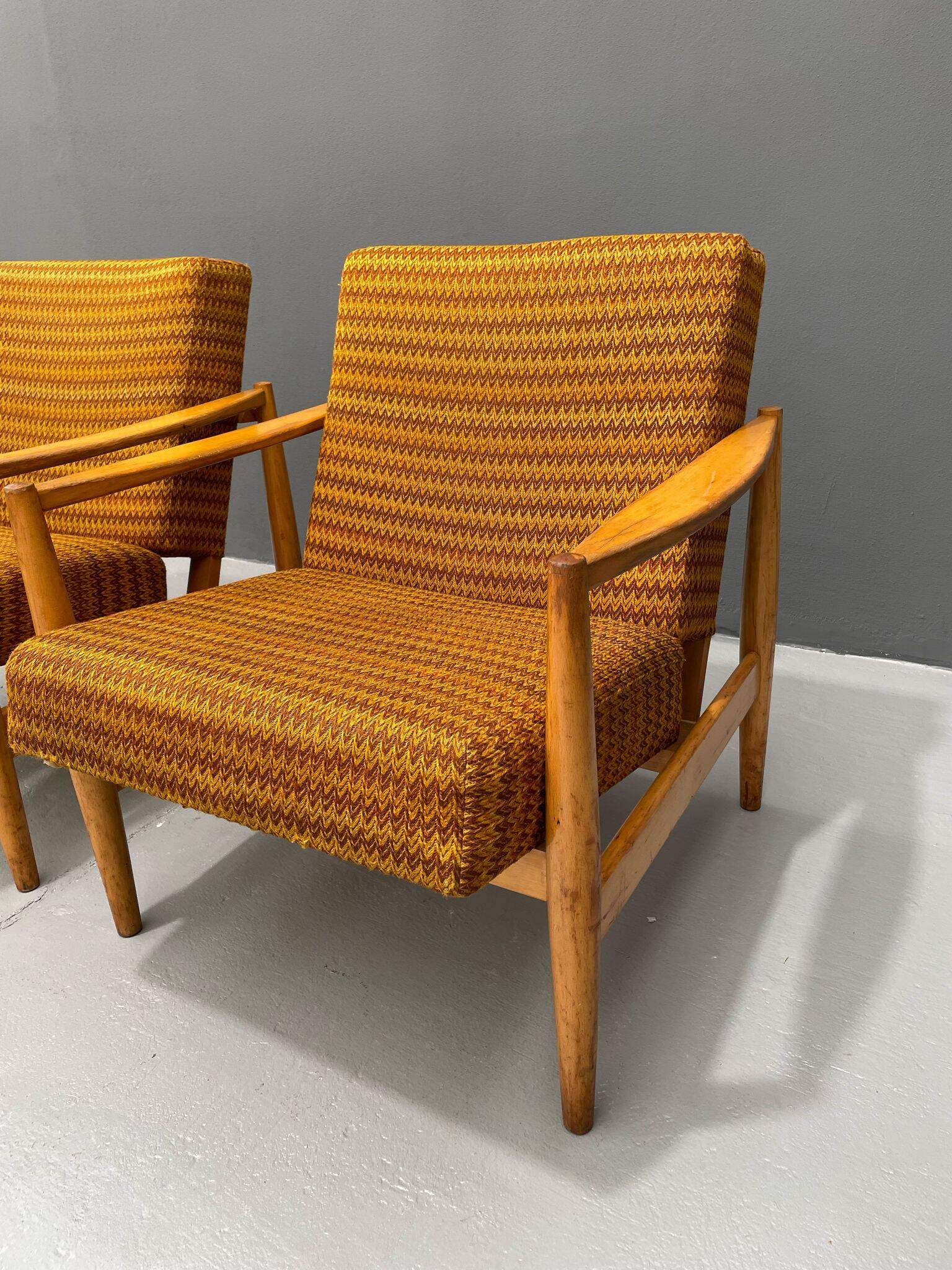 Pair of Armchairs by TON, Czechoslovakia, 1970s