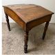 Sloped desk in walnut