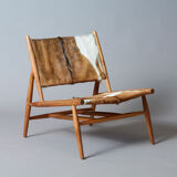 Two lounge chairs in Scandinavian style