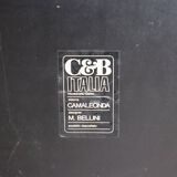 Camaleonda Sofa In Brown Corduroy By Mario Bellini For C&B Italia 1969