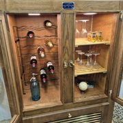 Old wine cellar fridge