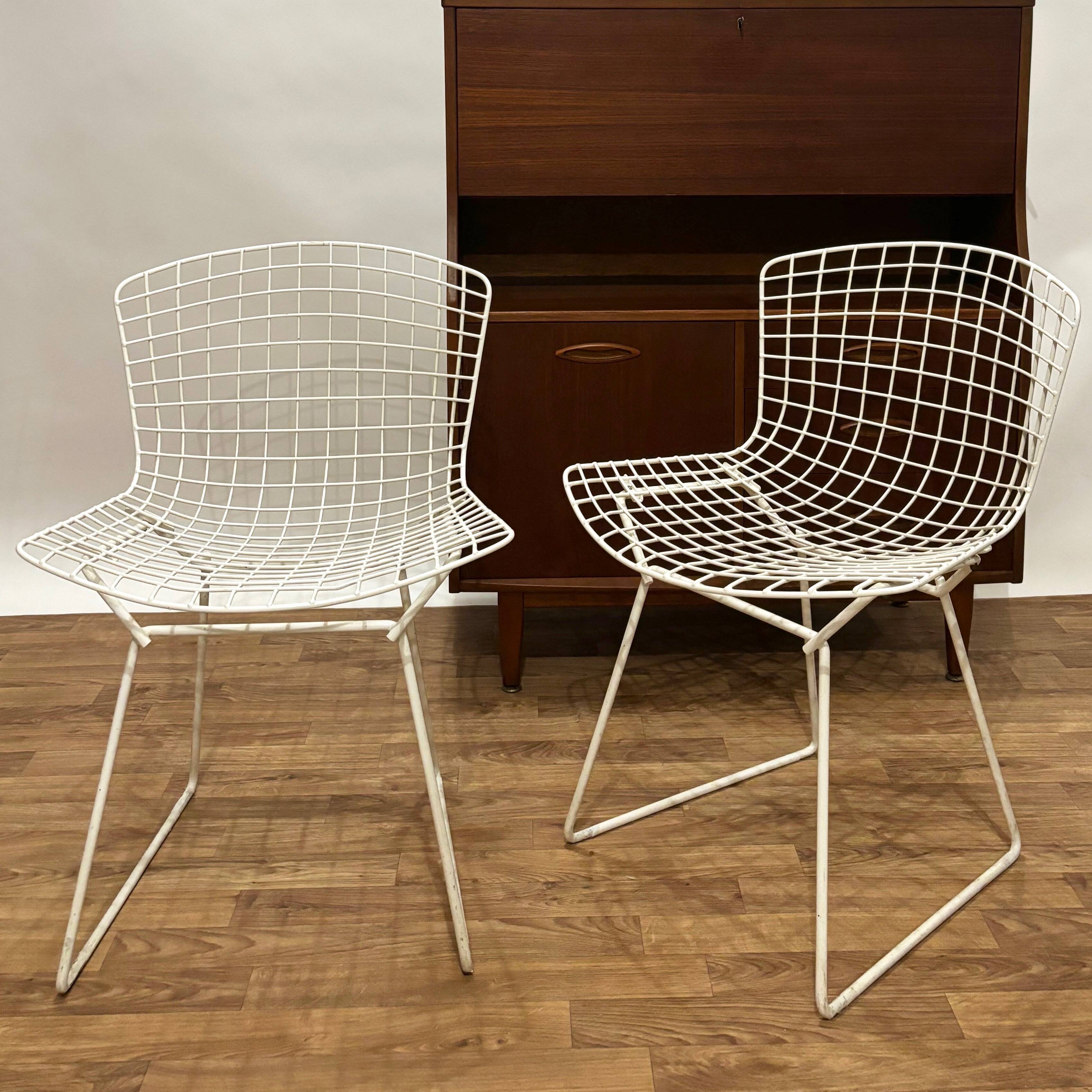 Pair of Harry Bertoia chairs