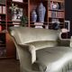 Green velvet toad sofa
