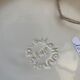 Henriot Quimper shell-shaped plate painted by vintage hand