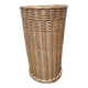 Handmade wicker umbrella stand: vintage