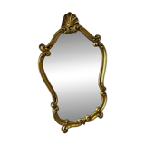 Gilded wooden mirror