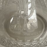 Pair of cut crystal pitchers