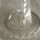 Pair of cut crystal pitchers