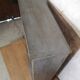 Wall showcase louis philippe xixe cabinet curiosity patina shabby gustavien