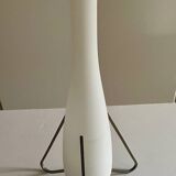Space age opaline brass lamp from the 60s
