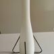 Lampe Space age laiton opaline années 60