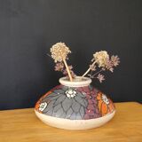 Stoneware vase Art Deco Betzy Augeron