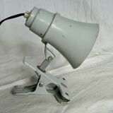Philips industrial design clamp workshop lamp vintage reading light 1960