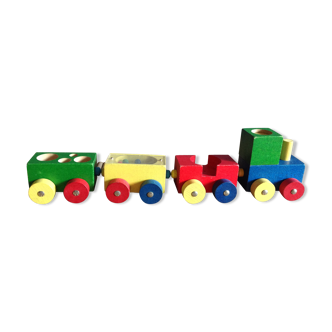 Wooden train