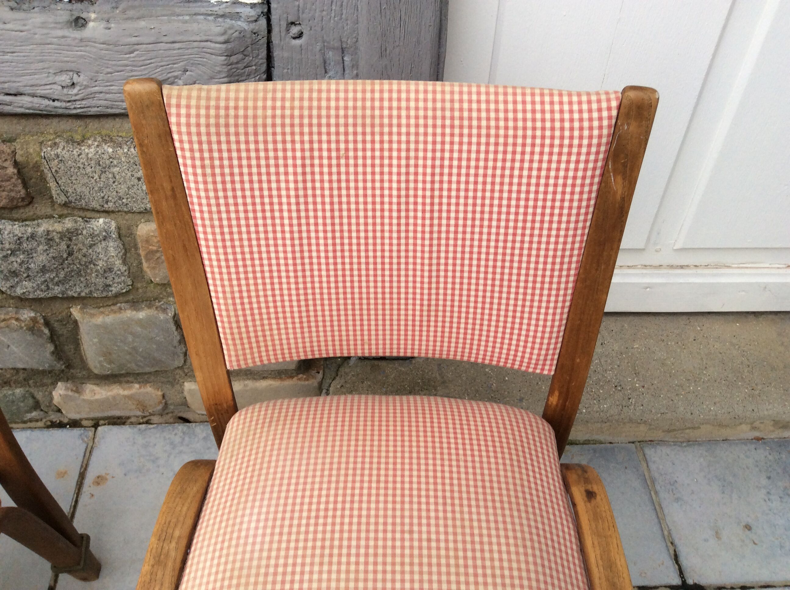 Pair of bridge chairs