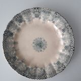 Assiette ancienne au transfert 20.5 cm