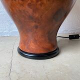 Lancel Paris ceramic living room lamp, 1980s / made in Italy