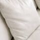 High-end white leather sofa
