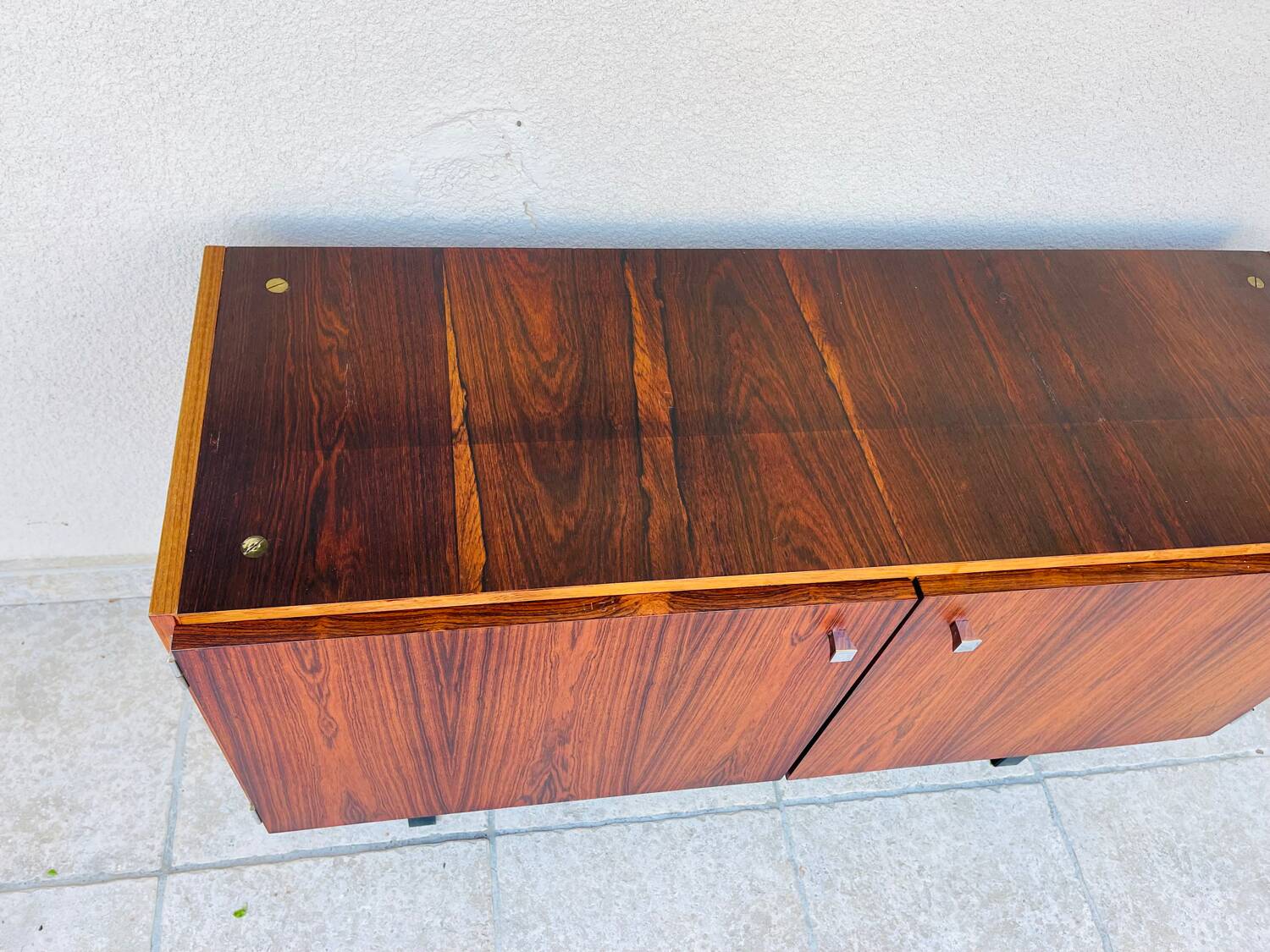 Minimalist rosewood sideboard